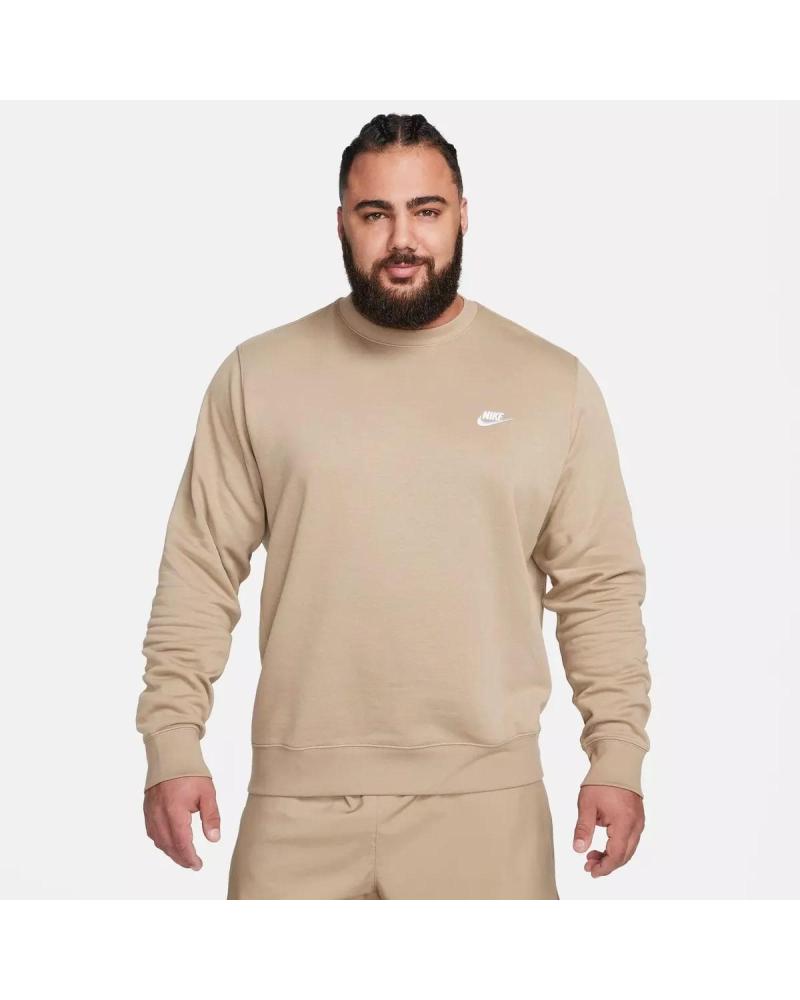 NIKE SUDADERA NIKE SPORTSWEAR CLUB FLEECE PARA HOMBRE NEGRO