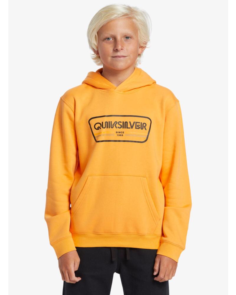 SUDADERA CON CAPUCHA QUIKSILVER GRAPHIC NIÑO NARANJA NARANJA