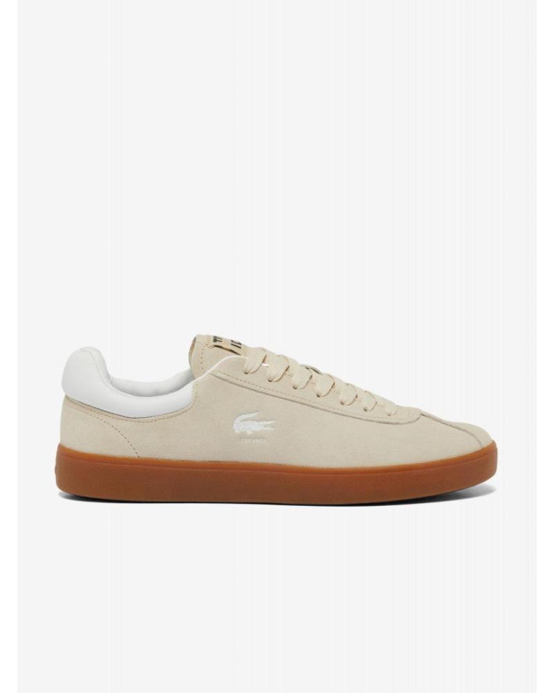 LACOSTE ZAPATILLAS CASUAL BASESHOT 224 1 SFA BEIGE BEIGE