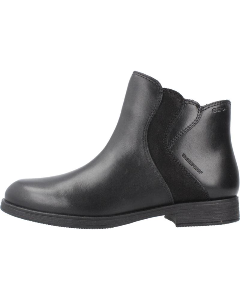 BOTAS GEOX J AGATA GIRL WPF C9999 NEGRAS C9999