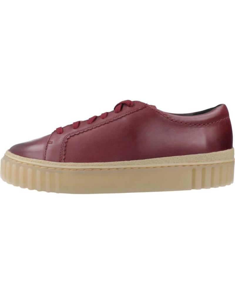 ZAPATILLAS CLARKS MAYHILL WALK BURDEOS BURGUNDY BURGUNDY