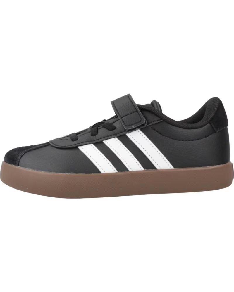 Adidas Vl Court 3.0 el C Negro Suela Caramelo Negro