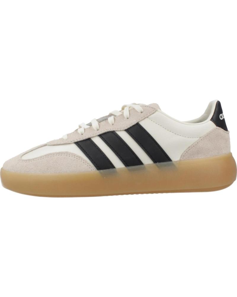 ADIDAS ZAPATILLAS BARREDA DECODE LUX BEIGE CON RAYAS NEGRAS BLANCO