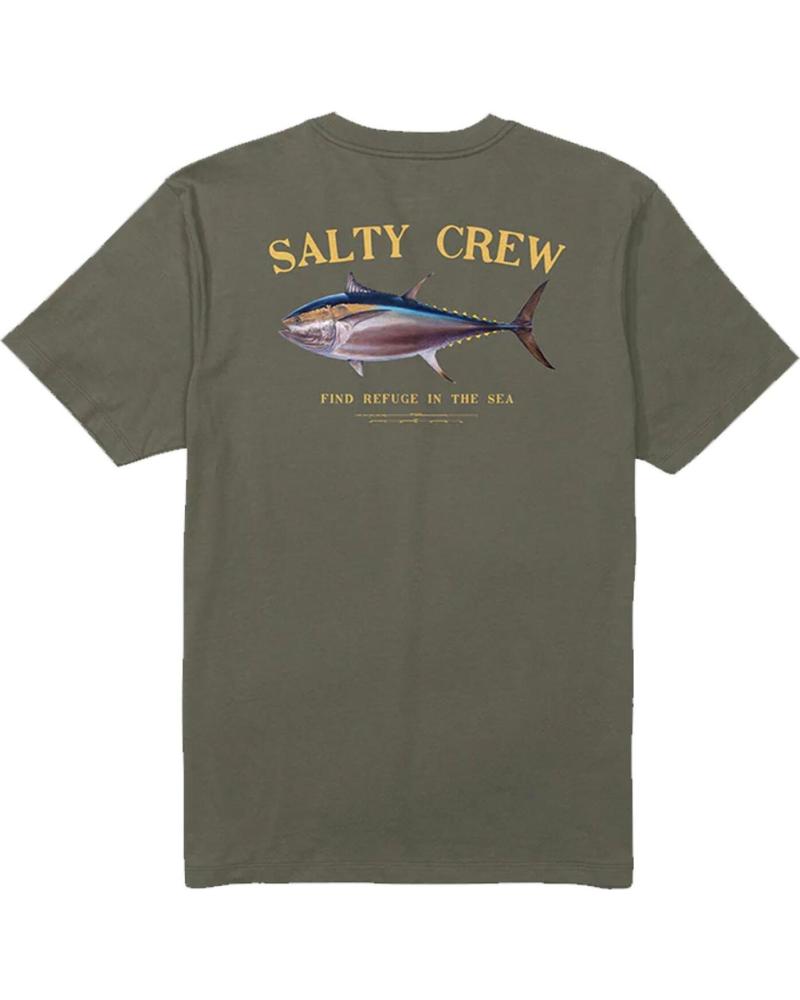 SALTY CREW CAMISETA BIG BLUE DUSTY OLIVE NAN