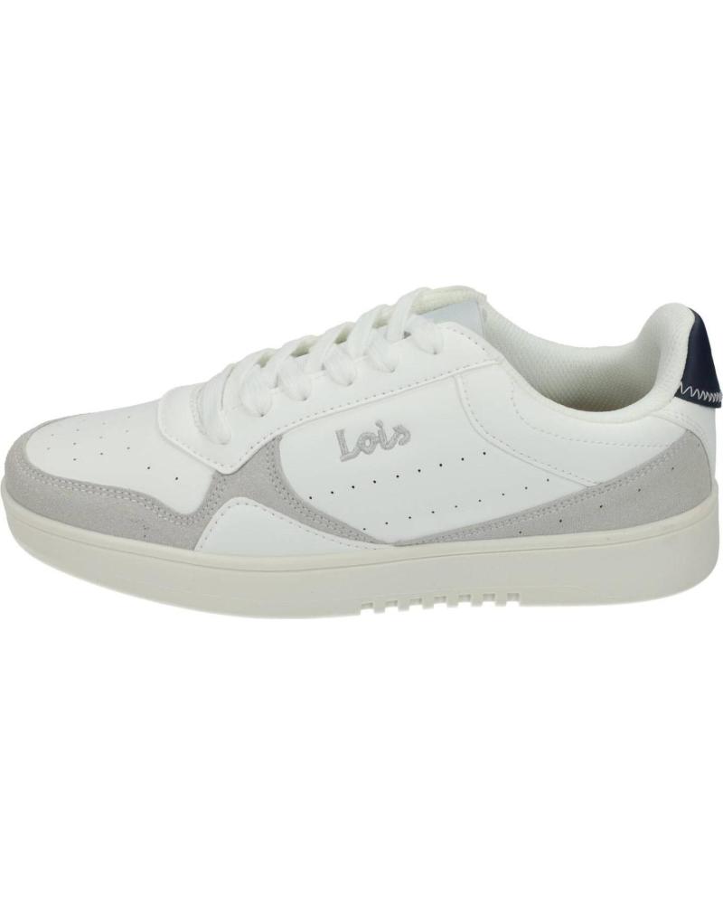 ZAPATILLAS LOIS JEANS 64463 TIPO BASKET BLANCAS BLANCO