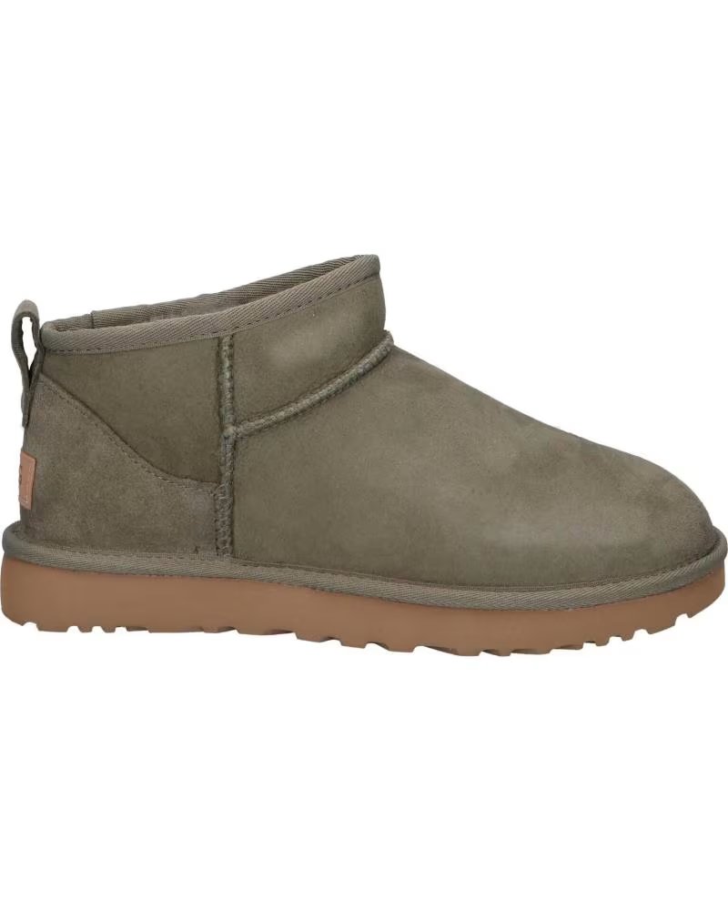 Botines Ugg W Classic Ultra Mini 1116109 Moss Green Amphora Moss Green - Amphora