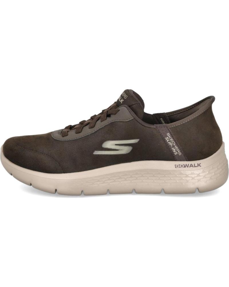 ZAPATILLAS SKECHERS GO WALK FLEX SMOOTH MOTION MARRÓN 216326 MARRON