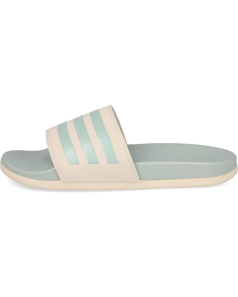 CHANCLAS ADIDAS ADILETTE COMFORT JI4729 BEIGE / VERDE BEIGE VERDE
