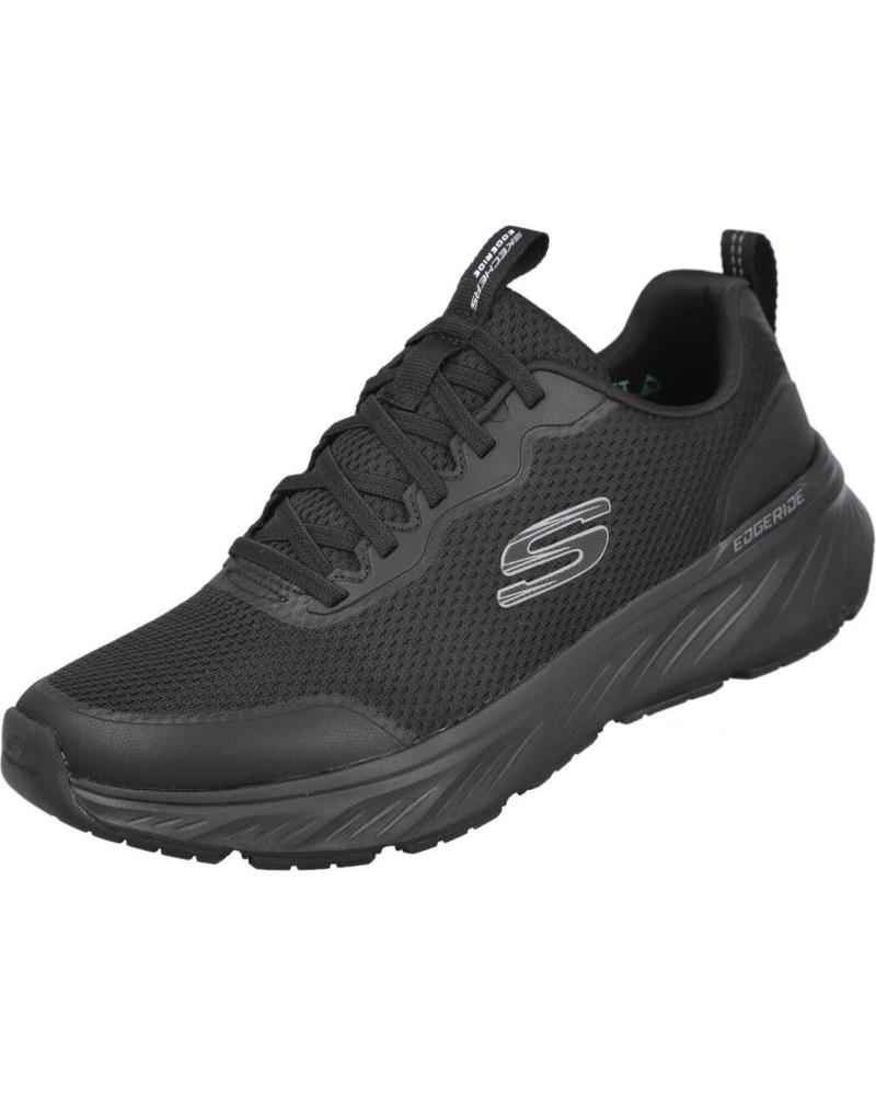 SKECHERS EDGERIDE 232835 ZAPATILLAS NEGRAS NEGRO