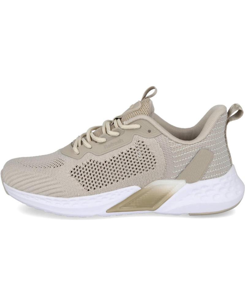 REFRESH ZAPATILLAS DEPORTIVAS CASUAL 171715 BEIGE BEIGE