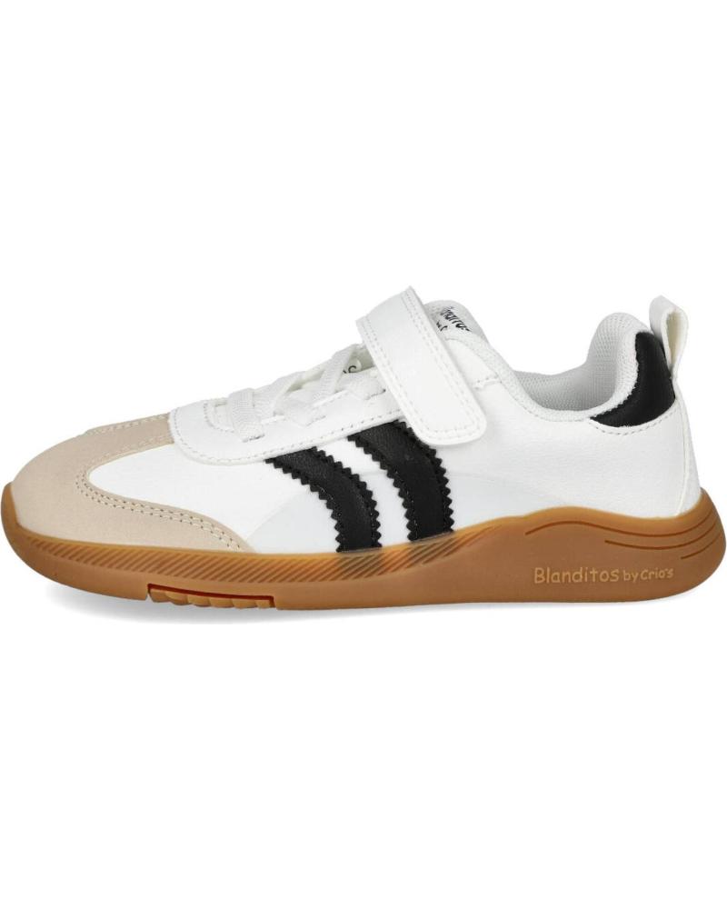 ZAPATILLAS BAREFOOT NIÑO CRIOS BLANDITOS BY CRIO'S ARES BLANCAS BLANCO