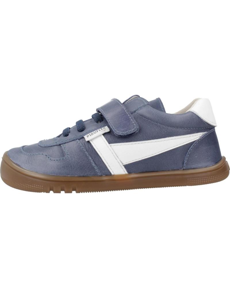 PIRUFIN ZAPATILLAS DEPORTIVAS PIRUFLEX PF197 CON VELCRO AZUL CELESTE IRIS