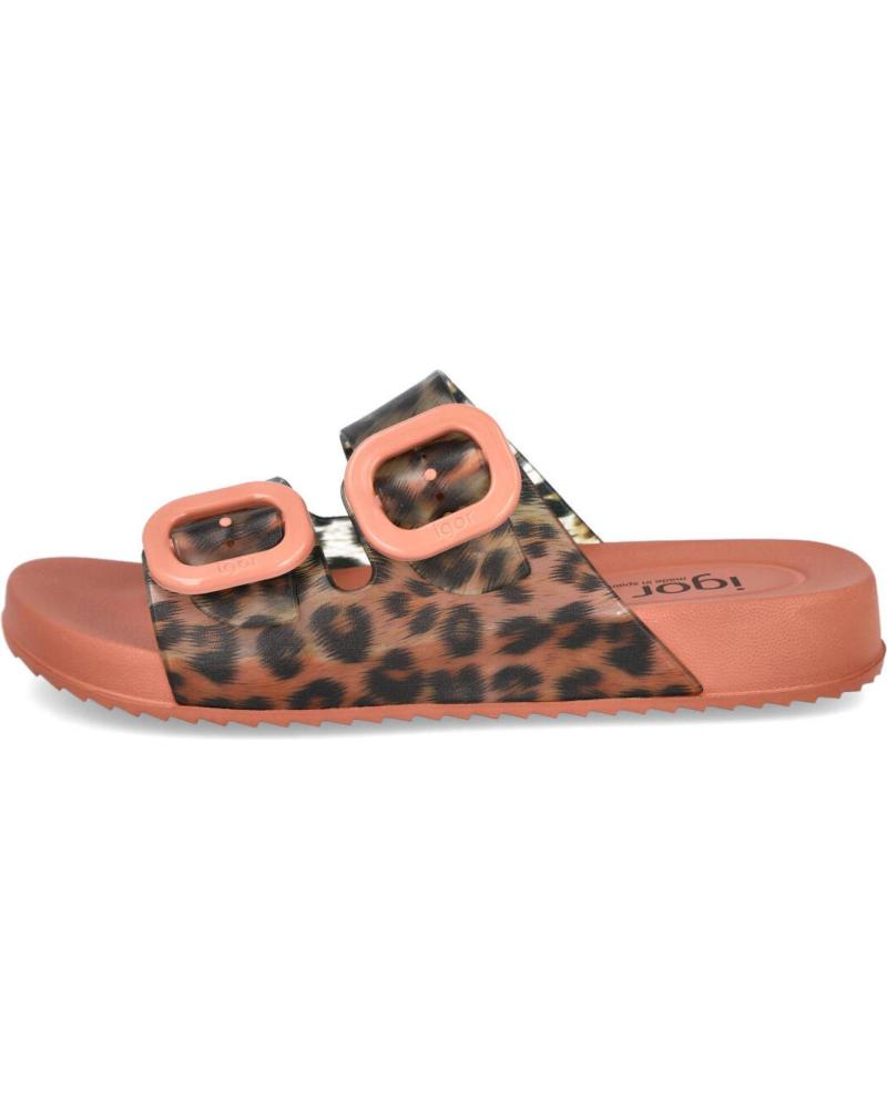 IGOR S10336 SANDALIAS HABANA BRILLO LEO TERRACOTA BRILLO LEO TERRACOTA