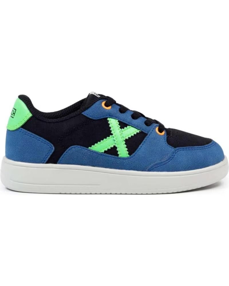Zapatillas Munich Legit Kid 8022017 Azul y Verde para Niños Unisex