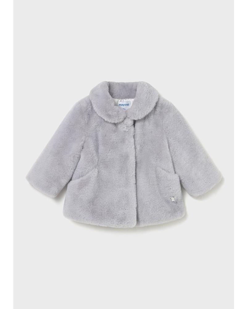 MAYORAL ABRIGO DE PELO PERLA REF. 2434-048 MODELO 37538 PERLA