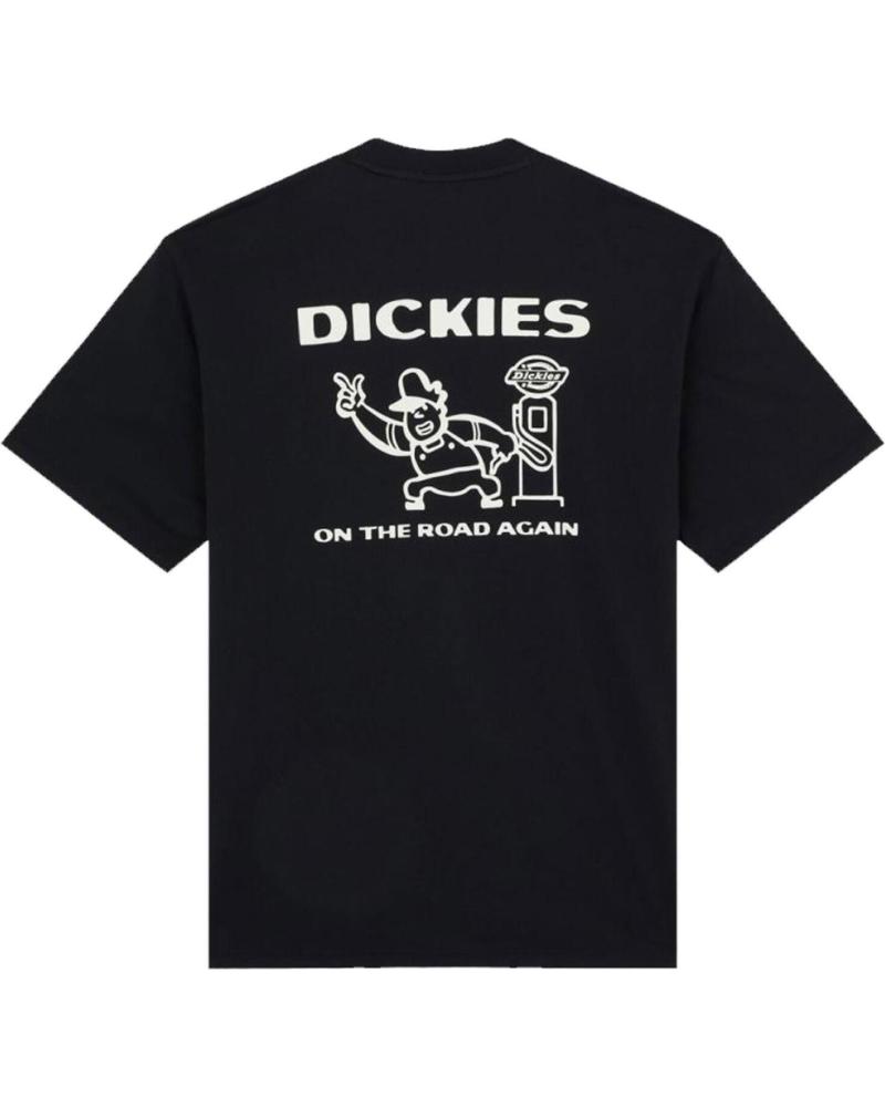 DICKIES CAMISETA BURNS TEE SS NEGRA GRÁFICA NEGRO