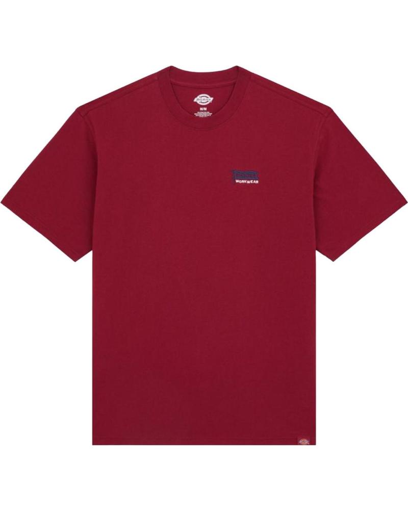 DICKIES CAMISETA FLAG TEE SS - ROJO TIBETANO NAN