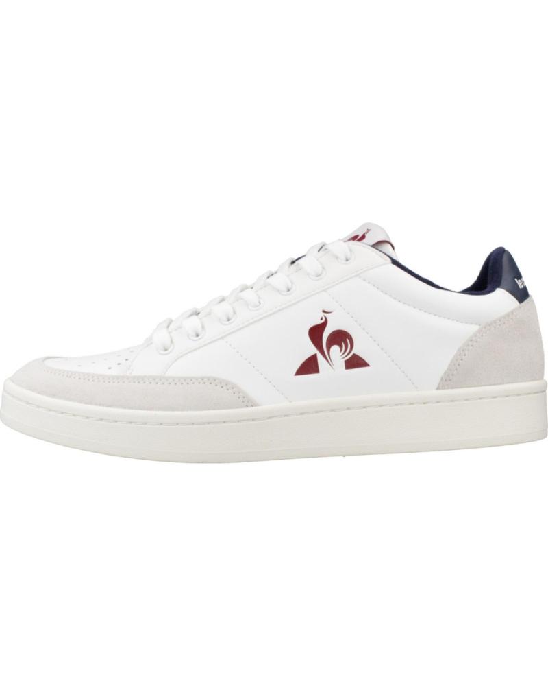 ZAPATILLAS LE COQ SPORTIF COURTNET 2520627 OPTICAL WHITE-DRESS BLUE OPTICAL WHITE-DRESS BLUE