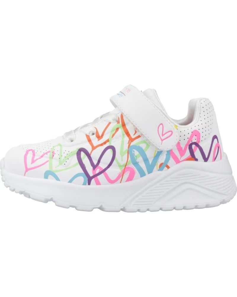 Zapatillas Skechers Uno Lite Love Levitate Blancas Ref 314078N Wmn