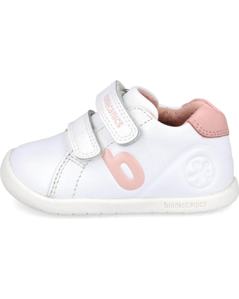BIOMECANICS 251010 DEPORTIVAS BAREFOOT BLANCO ROSA BLANCO ROSA