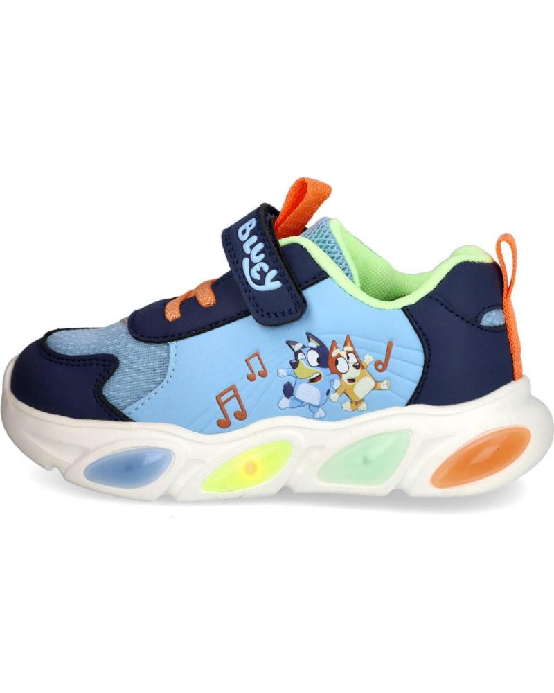 ZAPATILLAS GARVALIN 251856 CON LUCES AZULES AZUL