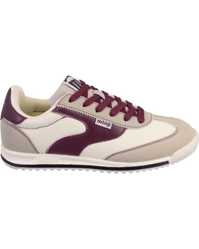MTNG OLYMPIC 60858 - ZAPATILLAS BEIGE Y BURDEOS BEIGE BURDEOS