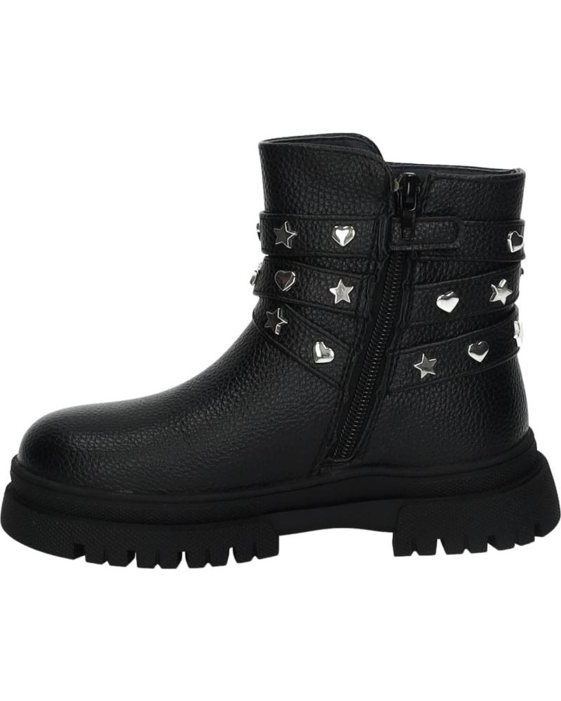 BOTÍN CHELSEA NEGRO TACHUELAS NIÑA GARVALIN 251566-A054 NEGRO