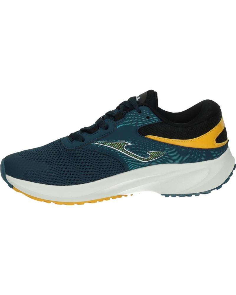 ZAPATILLAS RUNNING JOMA ACTIVE 2517 PETRÓLEO CON DETALLES AMARILLOS PETROLEO