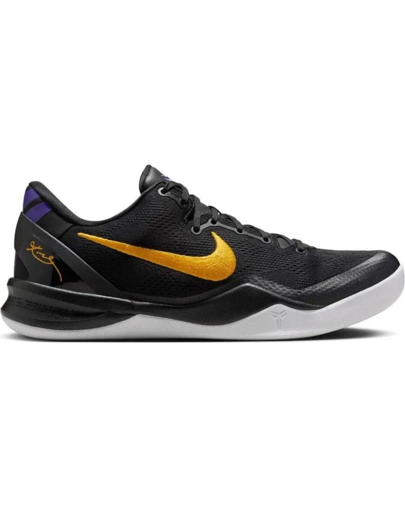 NIKE ZOOM KOBE 8 PROTRO LAKERS BLACK ZAPATILLAS CASUAL NEW