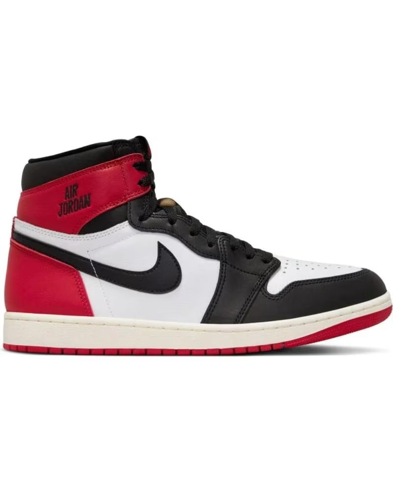 Jordan Air 1 Retro High Og Black Toe New New
