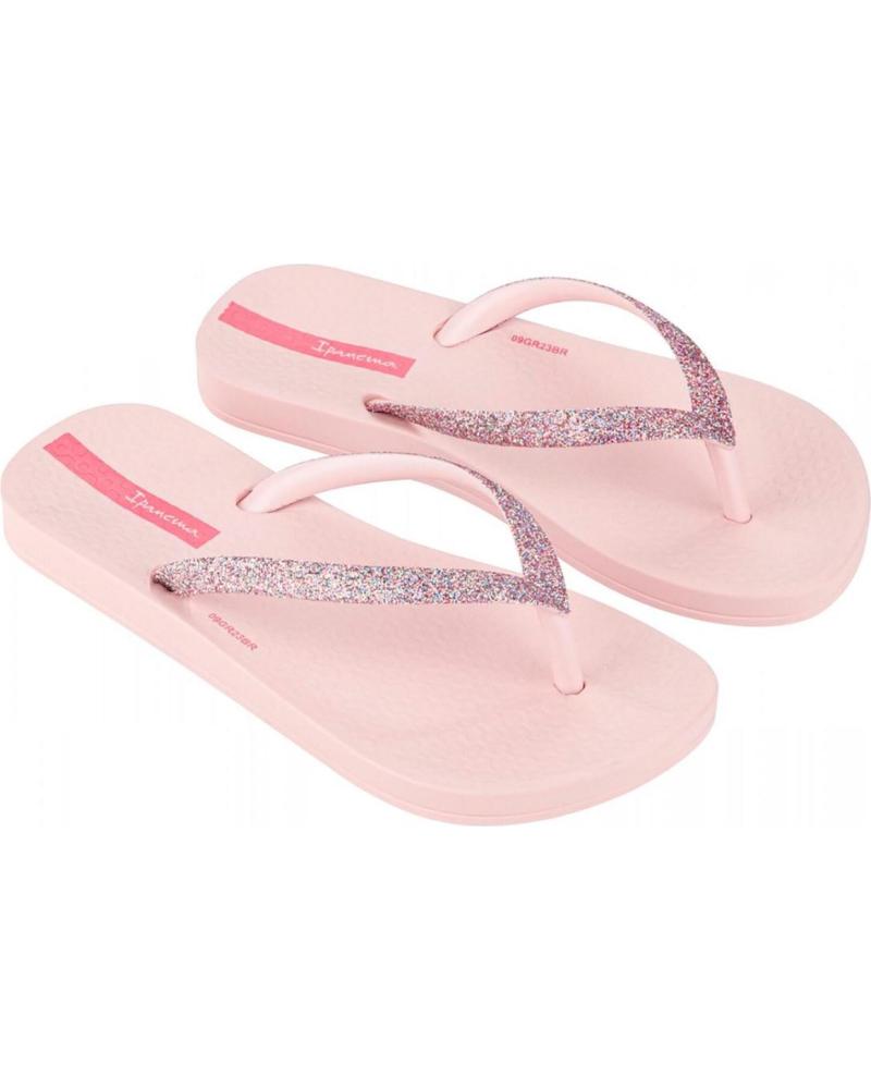 CHANCLAS IPANEMA LOLITA 83141 AQ635 ROSA CON GLITTER LIGERO ROSA