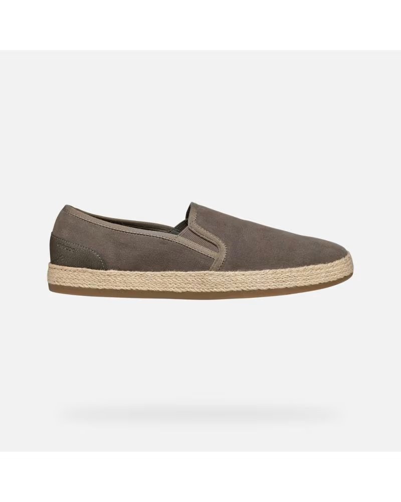 Alpargatas Geox U Pantelleria A-wash Canvas U25DWA 0 - Color Taupe Morado