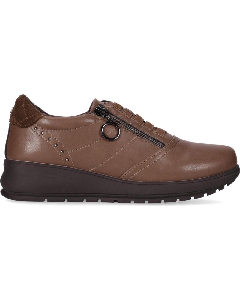 ZAPATILLAS CASUAL CHIKA10 ESTEPA 15 TAUPE CON CREMALLERA LATERAL TAUPE-TAUPE