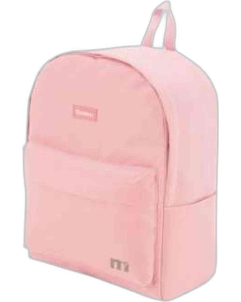 MOCHILA ESCOLAR SPORT TANDEM ROSA PASTEL BÁSICA ROSA