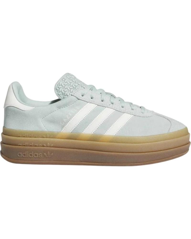 ADIDAS GAZELLE BOLD W ZAPATILLAS PLATAFORMA CELESTE CELESTE