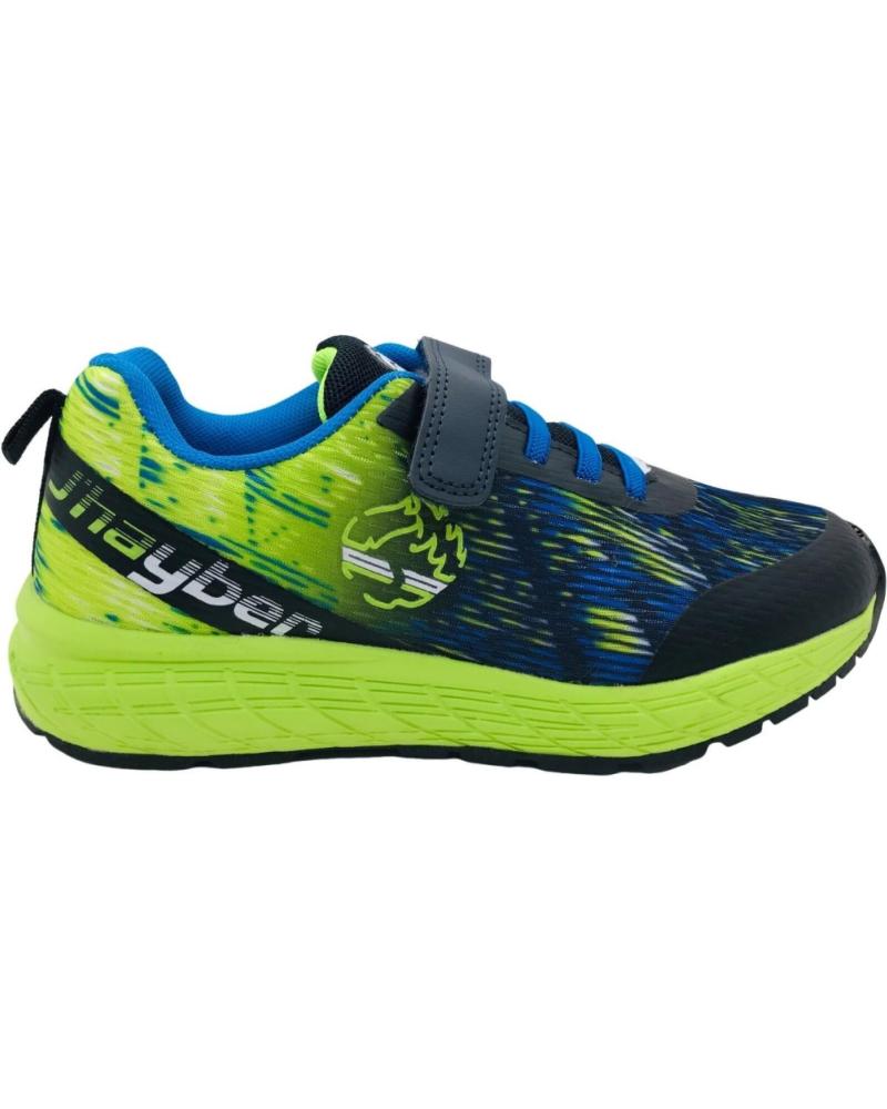 JHAYBER RIPAL ZN450921 ZAPATILLAS DEPORTIVAS NIÑO VELCRO AZUL VERDE AZUL