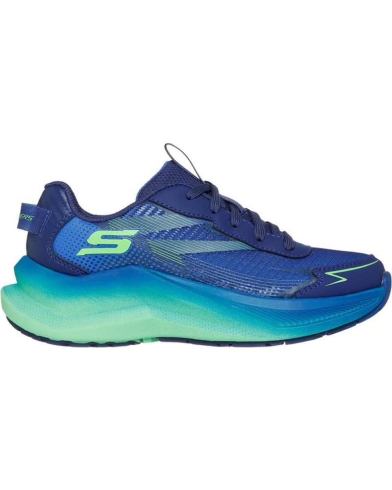 ZAPATILLAS SKECHERS MAX CUSHION 404023L-NVLM EN AZUL NAN