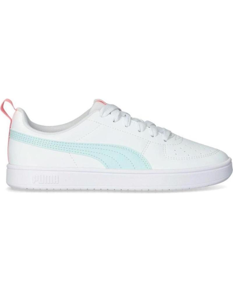 PUMA ZAPATILLAS RICKIE JR BLANCO VERDE MODELO 384311-42 BLANCO