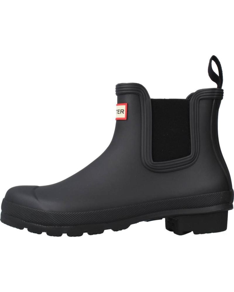 HUNTER ORIGINAL CHELSEA WATERPROOF BOTINES NEGROS BLACK