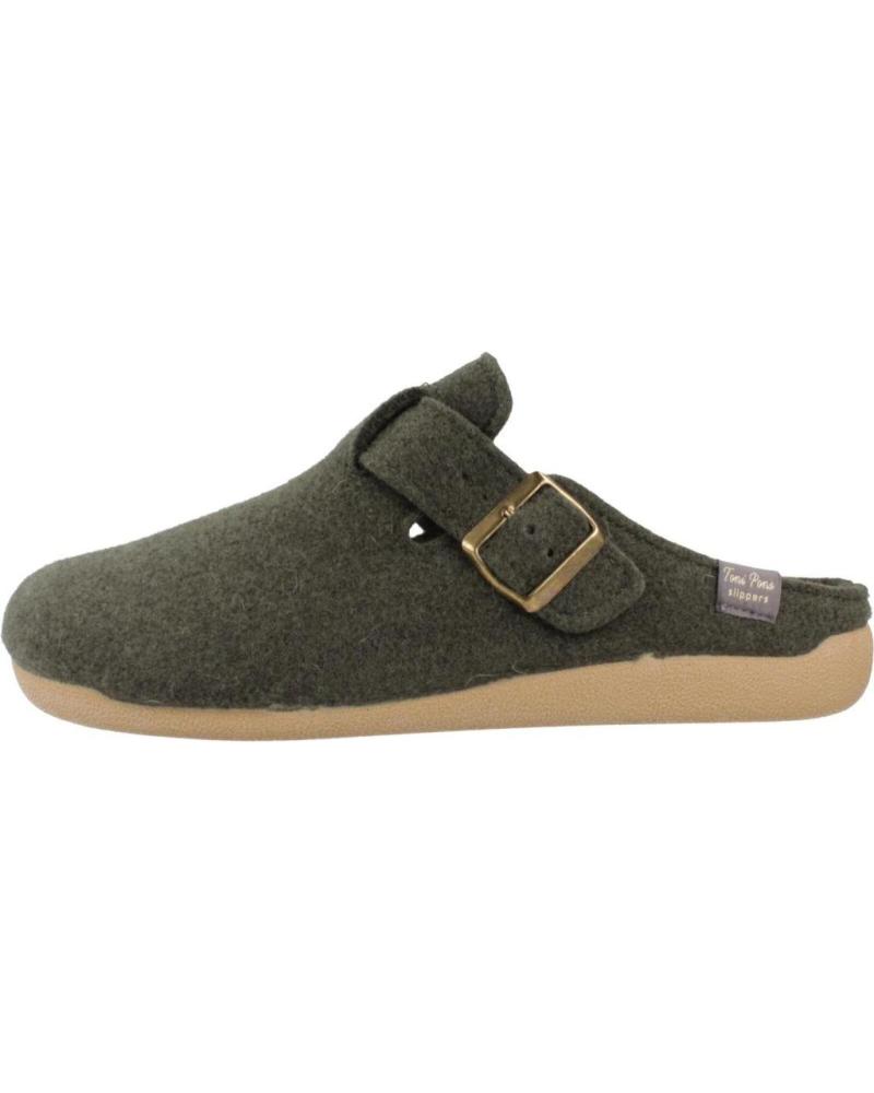 ZAPATILLAS DE CASA TONI PONS NORTON FP VERDE CAQUI CAQUI