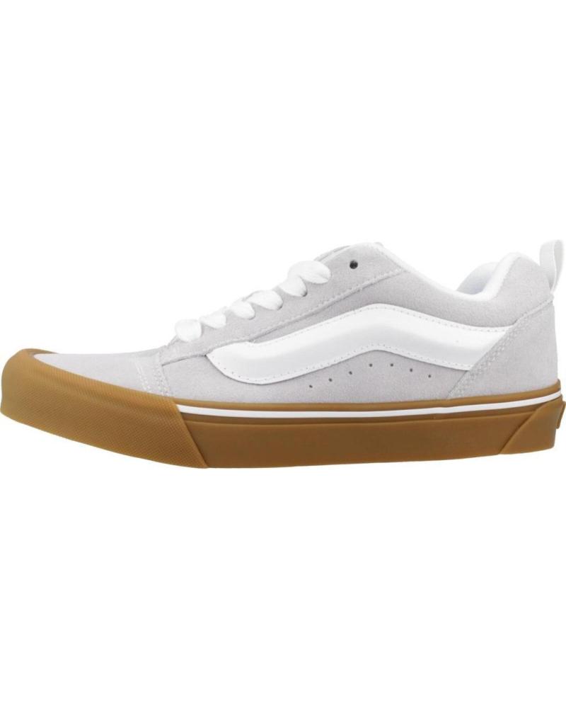 VANS OFF THE WALL KNU SKOOL GRIS - ZAPATILLAS CASUAL CON SUELA CARAMELO PPLRCK