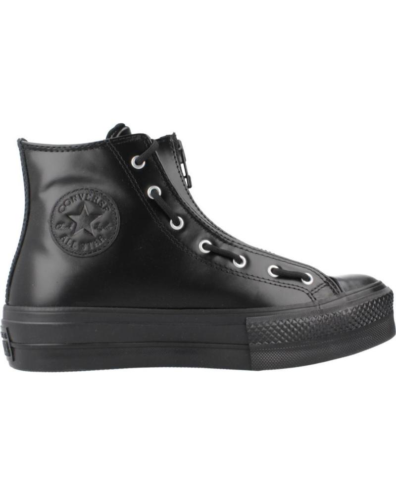 CONVERSE CHUCK TAYLOR ALL STAR LIFT HI - ZAPATILLAS PLATAFORMA ALTAS NEGRAS BLKPSE