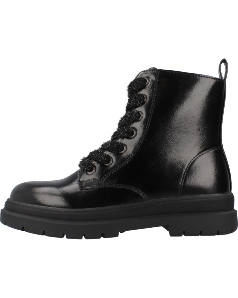 BOTAS GARVALIN 241561G NEGRAS CON CORDONES Y CREMALLERA NEGRO