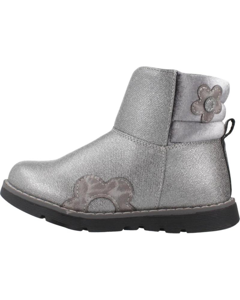 BOTAS CHICCO FIOSAI GRIS CON CREMALLERA LATERAL Y DISEÑO ACOLCHADO 80
