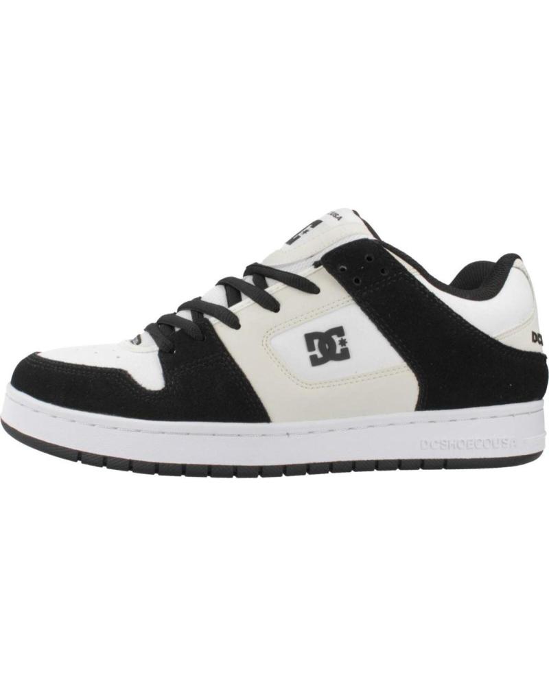 DC SHOES ZAPATILLAS HOMBRE MODELO MANTECA SE BLANCO Y NEGRO WGB