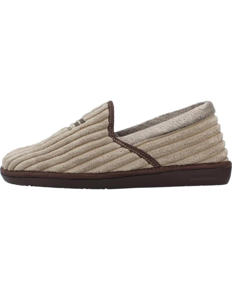 ZAPATILLAS DE ESTAR POR CASA NORDIKAS BOSTON BEIS TAUPE TAUPE