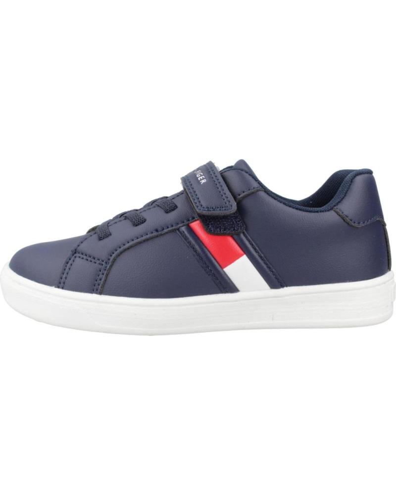 TOMMY HILFIGER T1X9 33625 - ZAPATILLAS CASUAL AZULES CON VELCRO BLUE
