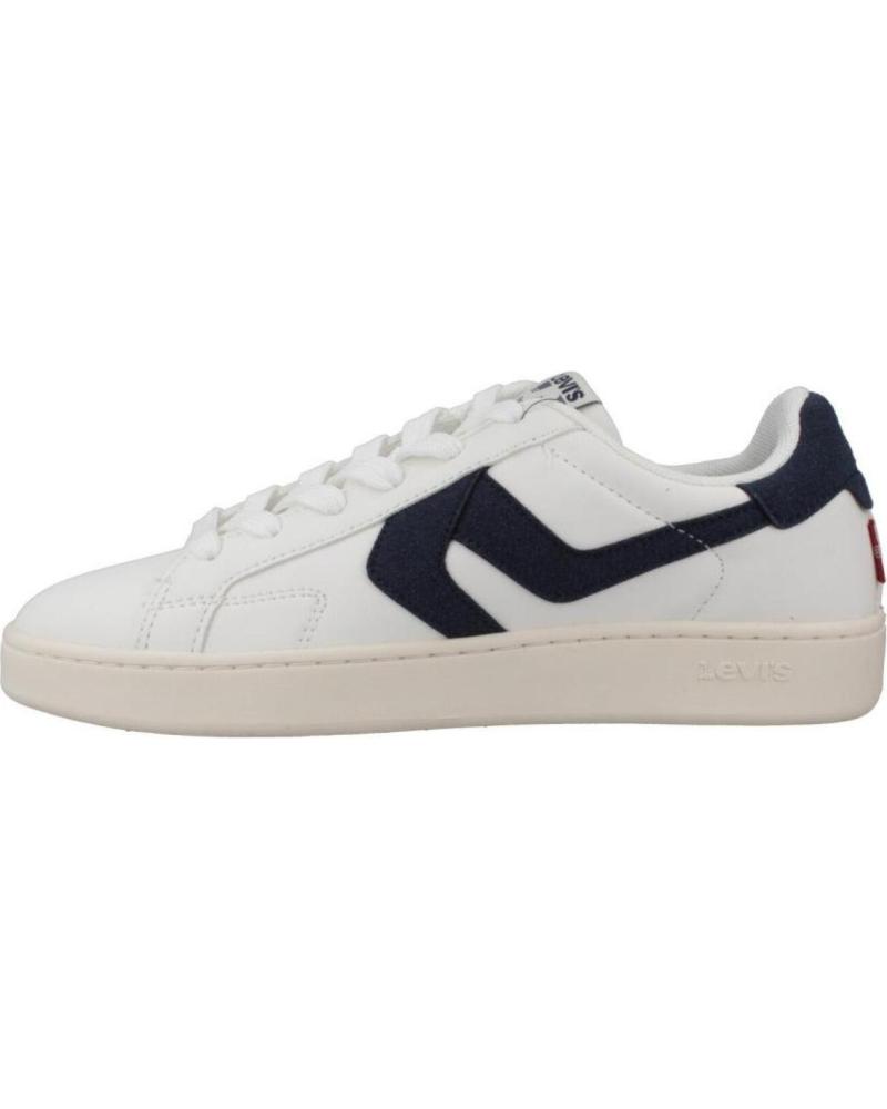 ZAPATILLAS LEVI'S SWIFT JR VSWI0002S BLANCAS AZUL MARINO 4679W 4679WHVNT