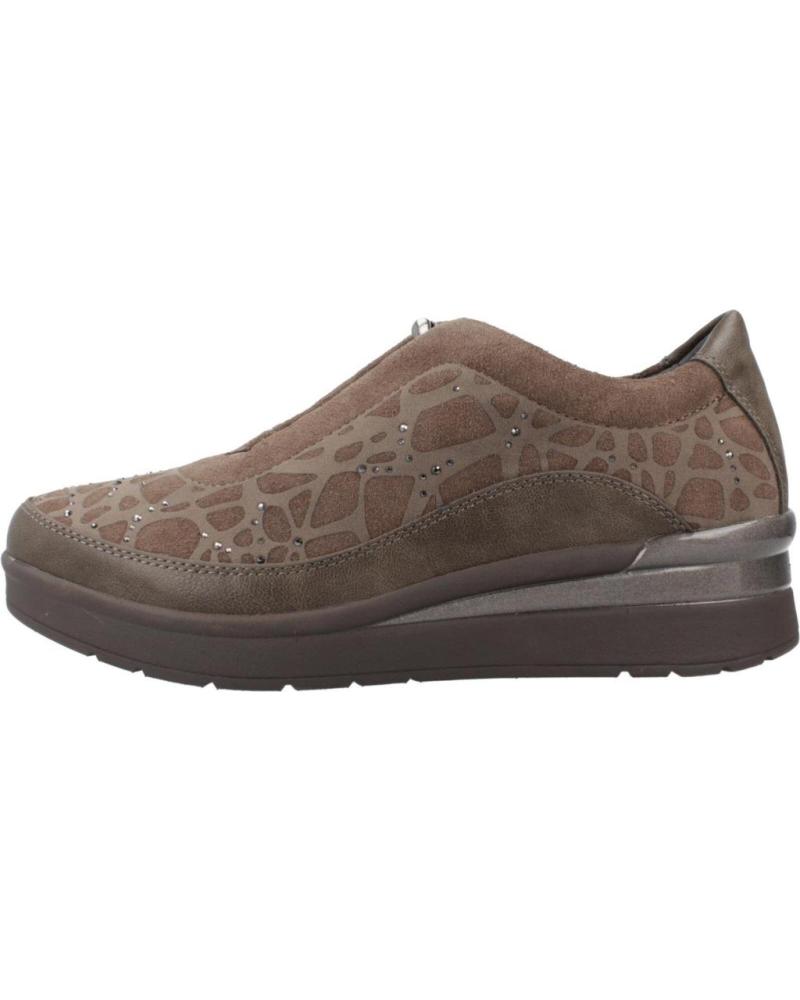 STONEFLY ZAPATILLAS 221725S VELOUR Y NAPPA MARRÓN GRIS GRIS