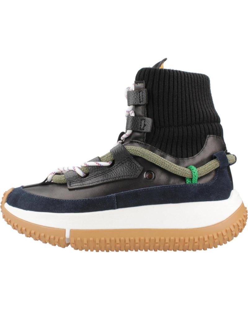 4CCCCEES ZAPATILLAS ALTAS KAPOK LAVA NEGRO BLACK